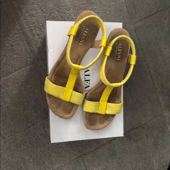 Alfani Women's Step 'N Flex Voyage Wedge Sandals, Macy's Espadrilles Sz 5.5 - Picture 2 of 12